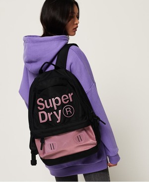 Superdry Reflective Montana Női Hátizsák Lila | DZOUI7635